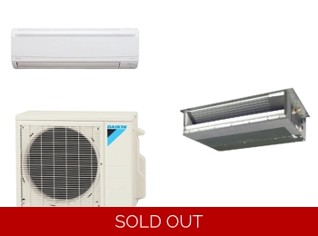Daikin 9K-Btu LV Series Ductless Mini Split Heat Pump Air Conditioner w/Ducted Option